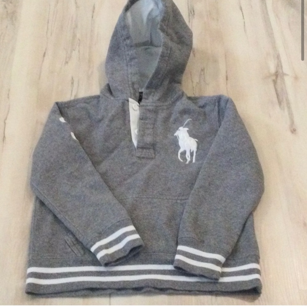 Polo Ralph Lauren - Big Pony gray hoodie